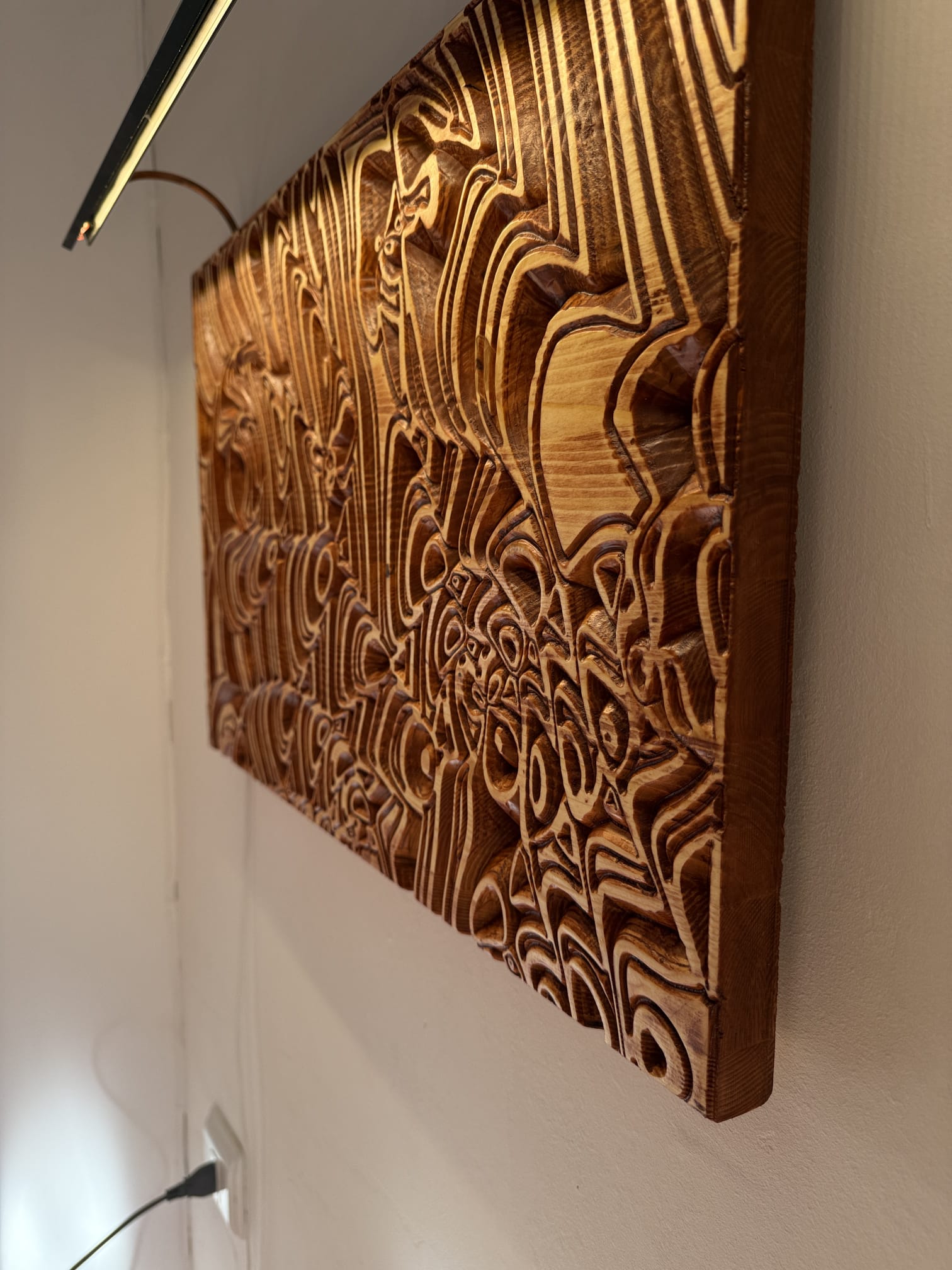 Panel decorativo de madera   166