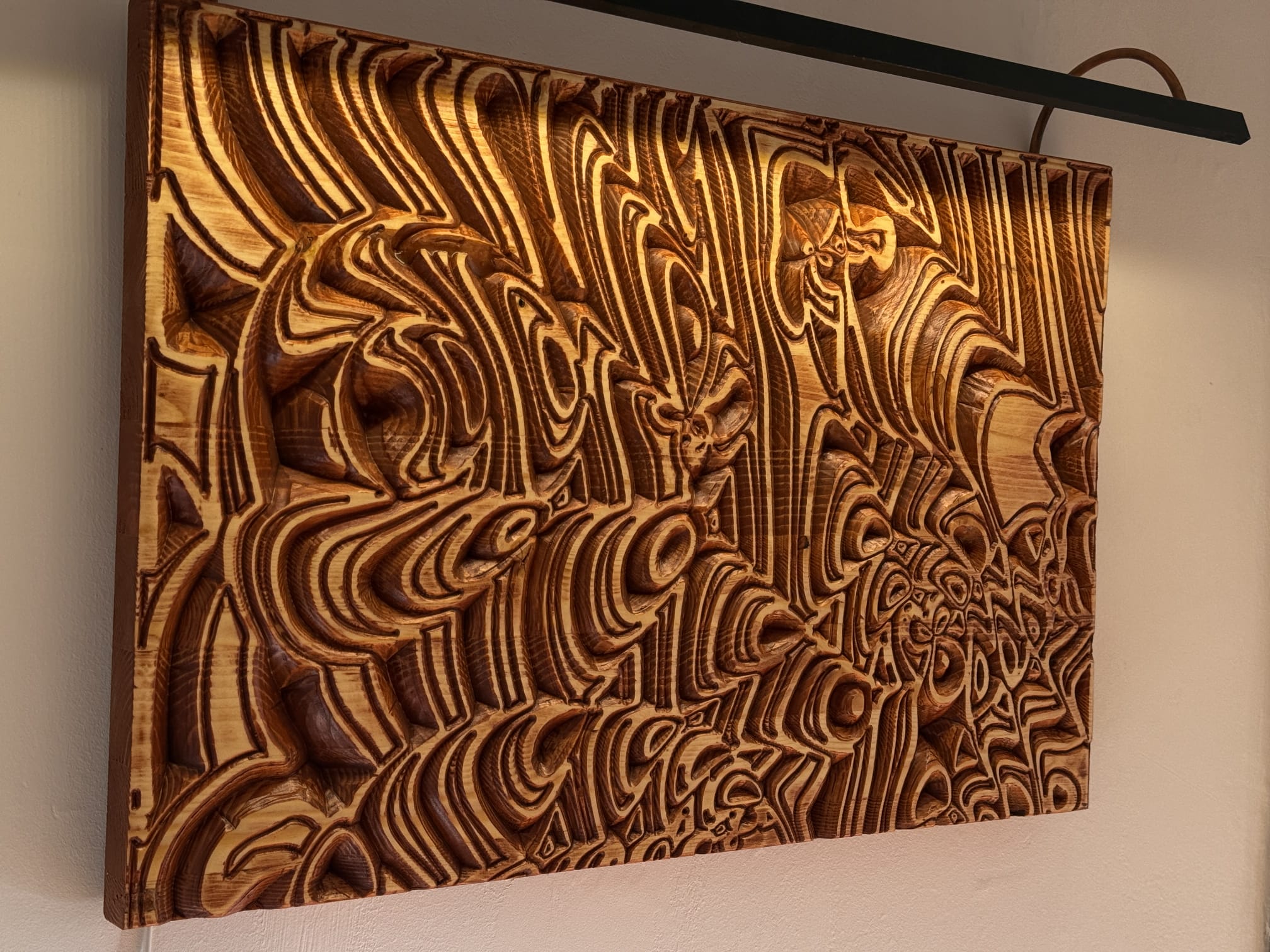 Panel decorativo de madera   166