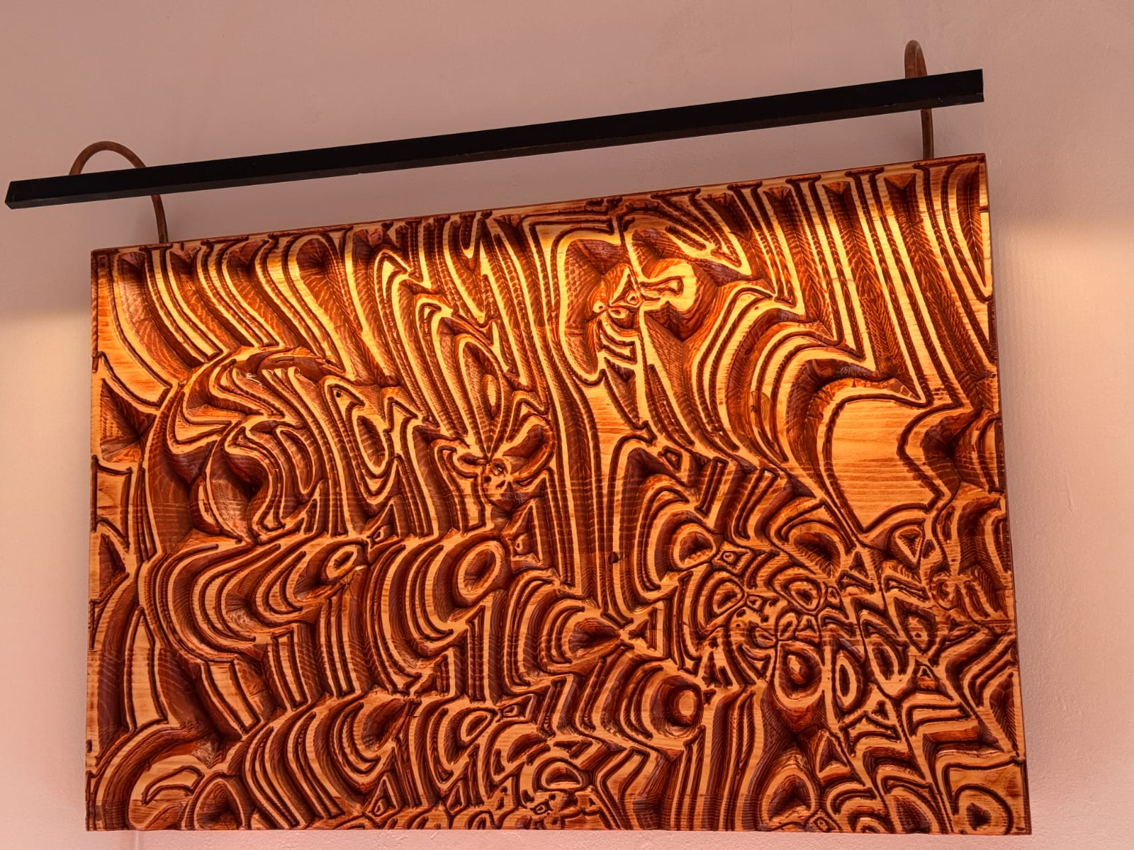 Panel decorativo de madera   166