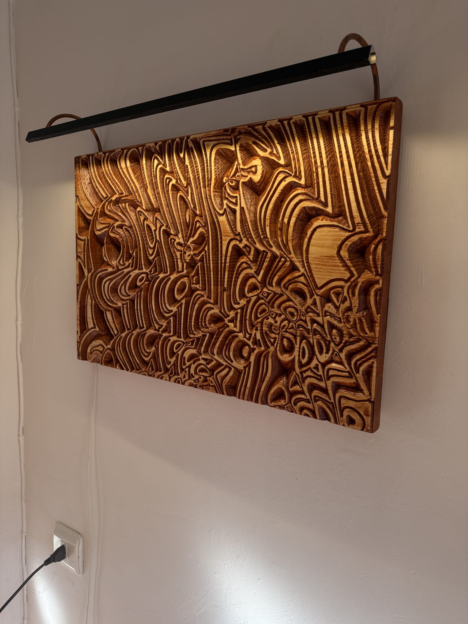 Panel decorativo de madera   166