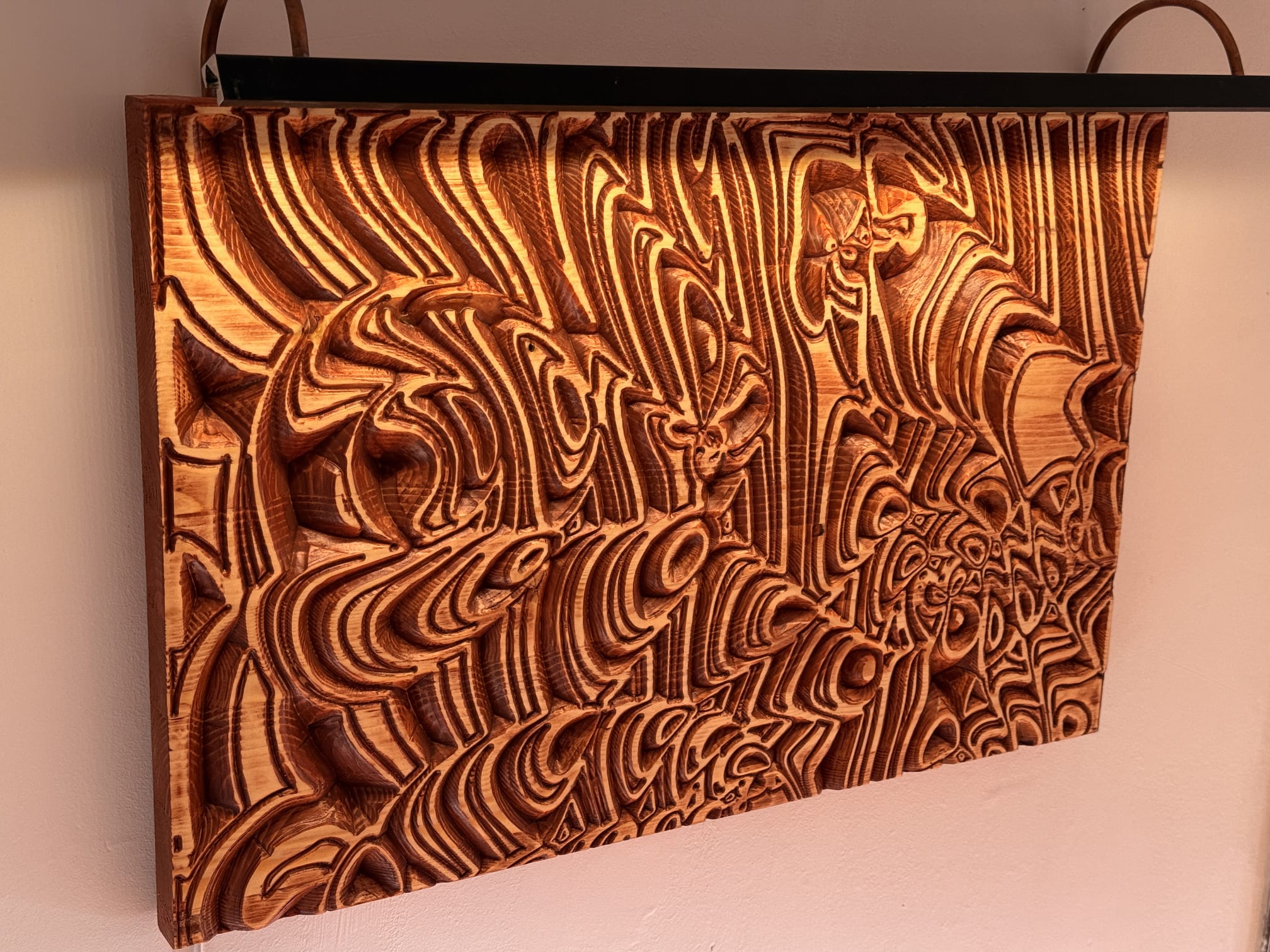 Panel decorativo de madera   166